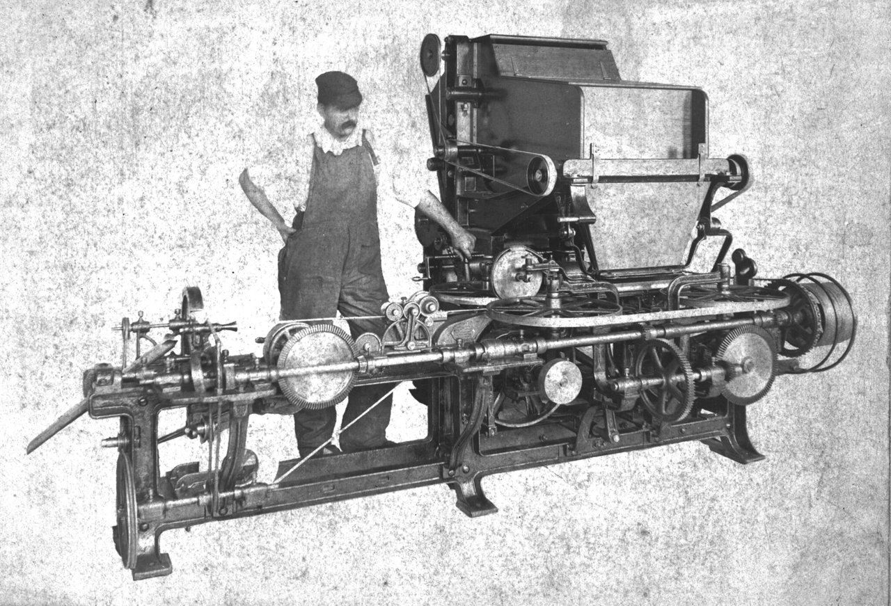 Bonscak Machine photo: NC State Archives, General Negative Collection