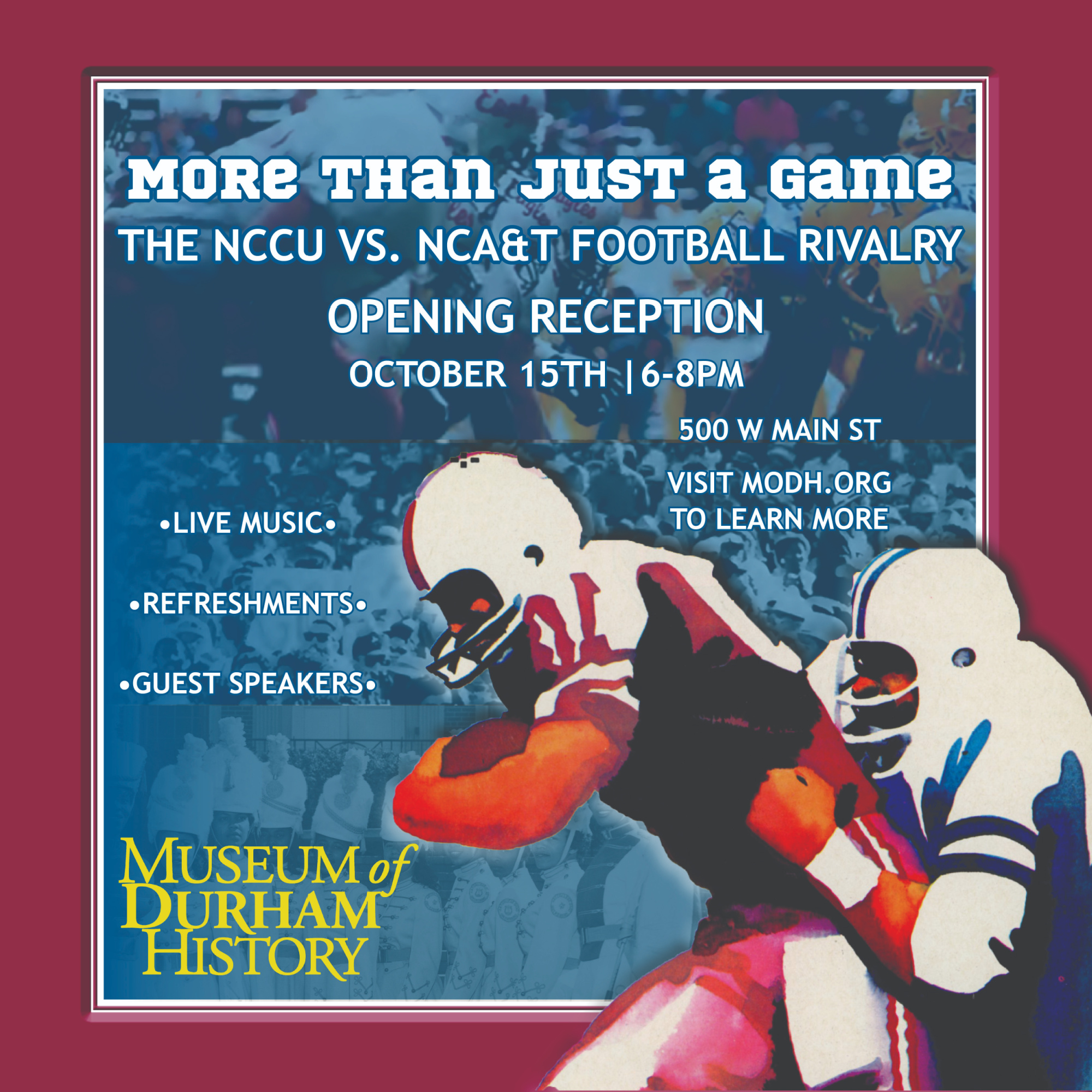 More Than Just a Game the NCCU vs. NC A&T Football Rivalry Opening